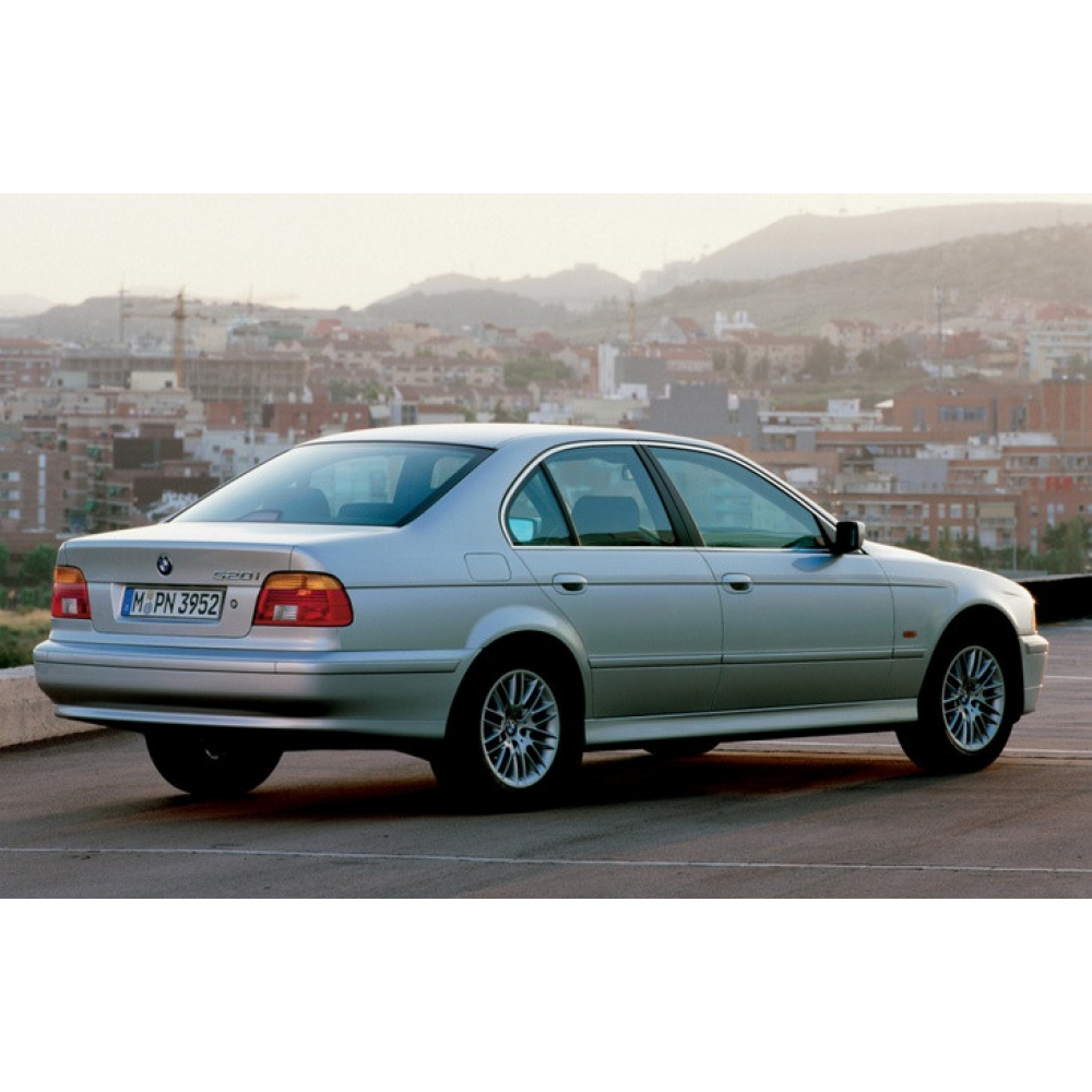 Ветровики с хромом BMW E39 1995-2003 KL-1088