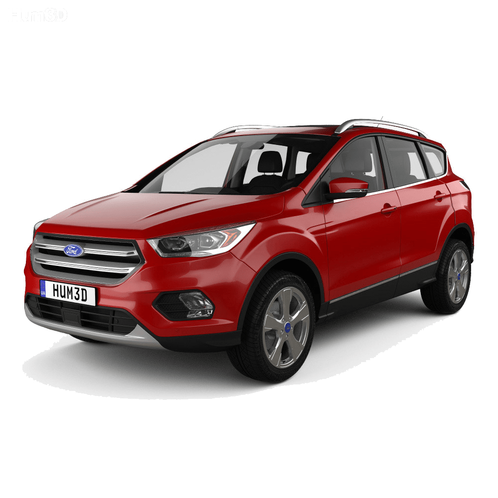 Ветровики с хромом FORD KUGA II 2012-2020 KL-1305-1